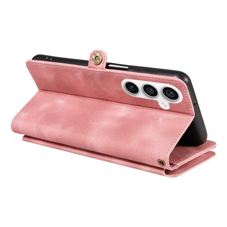 For Samsung Galaxy S23 FE 5G Fantasy Multifunctional Zipper Wallet Leather Phone Case
