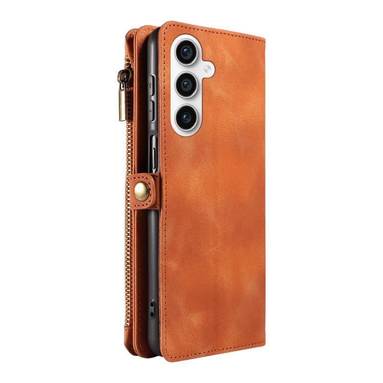 For Samsung Galaxy S23 FE 5G Fantasy Multifunctional Zipper Wallet Leather Phone Case