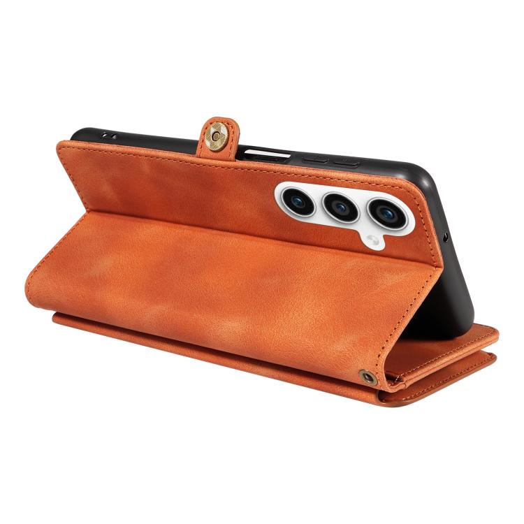 For Samsung Galaxy S23 FE 5G Fantasy Multifunctional Zipper Wallet Leather Phone Case