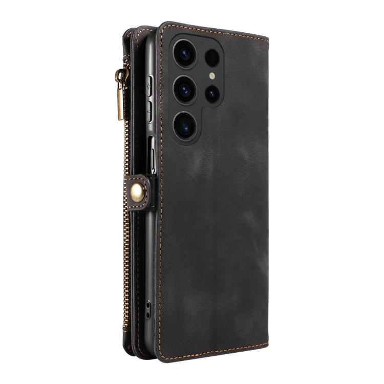 For Samsung Galaxy S23 Ultra 5G Fantasy Multifunctional Zipper Wallet Leather Phone Case
