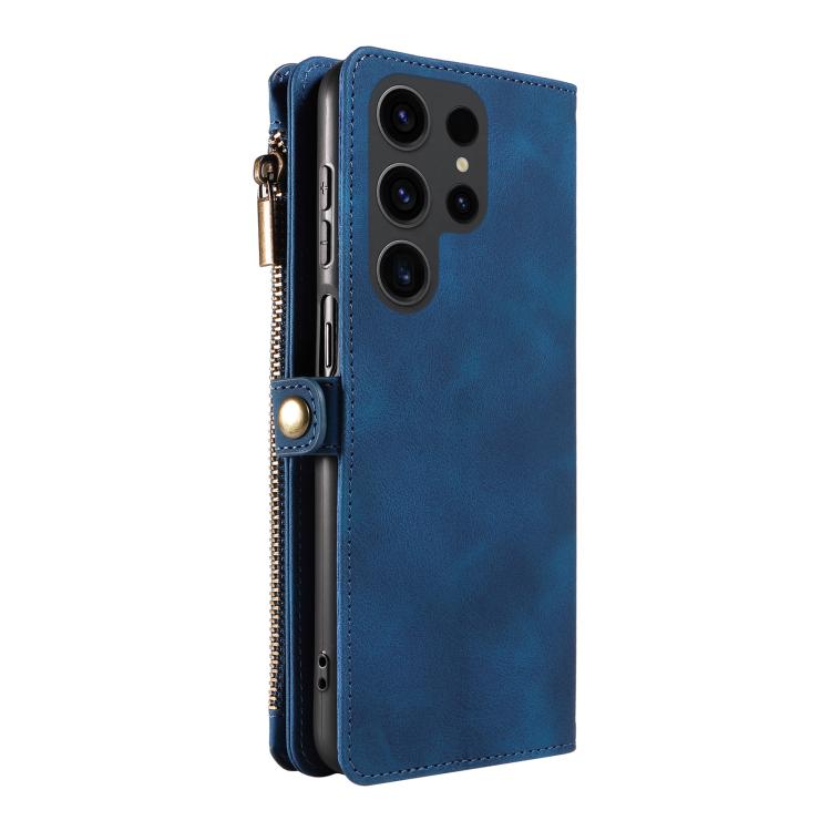 For Samsung Galaxy S23 Ultra 5G Fantasy Multifunctional Zipper Wallet Leather Phone Case