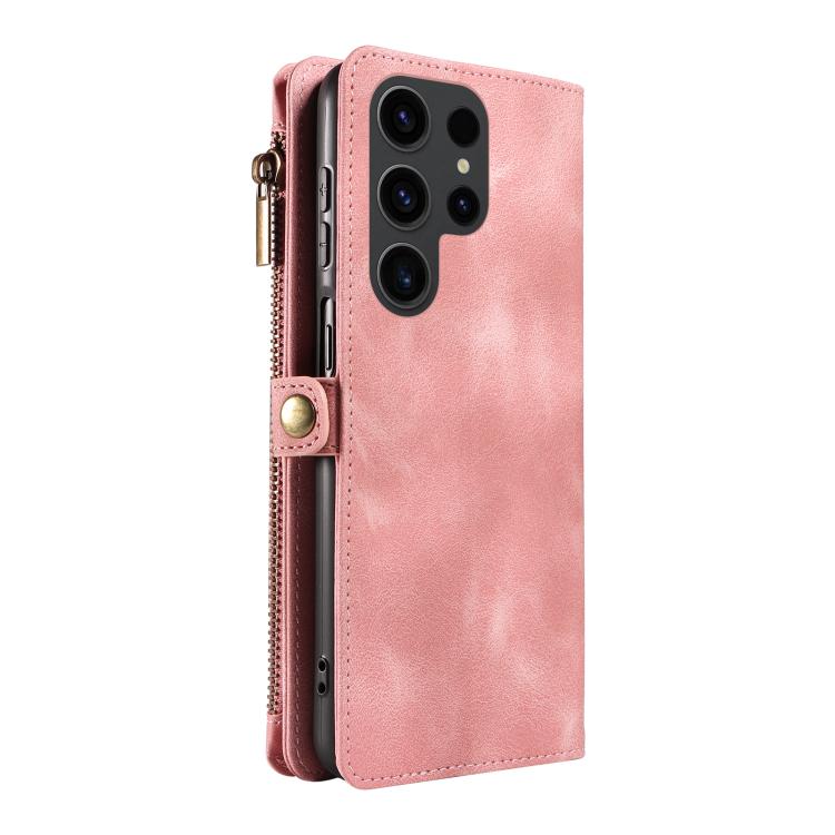 For Samsung Galaxy S23 Ultra 5G Fantasy Multifunctional Zipper Wallet Leather Phone Case