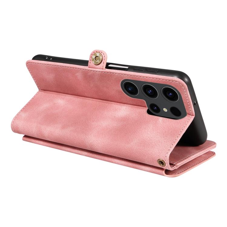 For Samsung Galaxy S23 Ultra 5G Fantasy Multifunctional Zipper Wallet Leather Phone Case