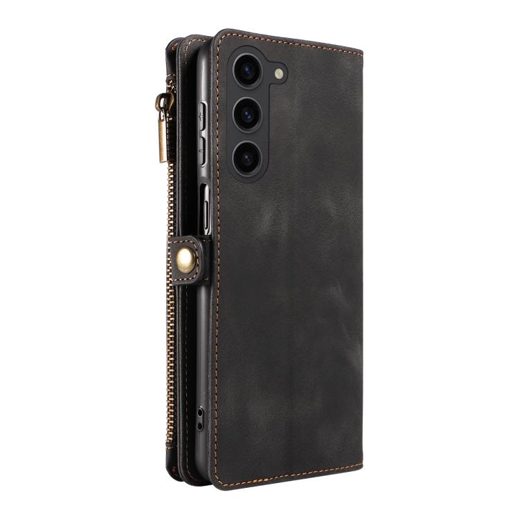 For Samsung Galaxy S23+ 5G Fantasy Multifunctional Zipper Wallet Leather Phone Case