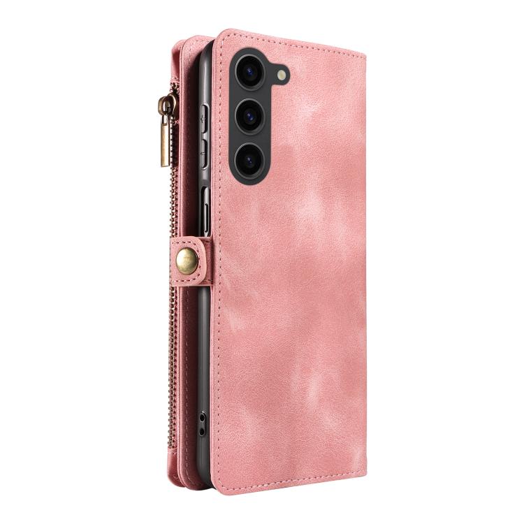 For Samsung Galaxy S23+ 5G Fantasy Multifunctional Zipper Wallet Leather Phone Case