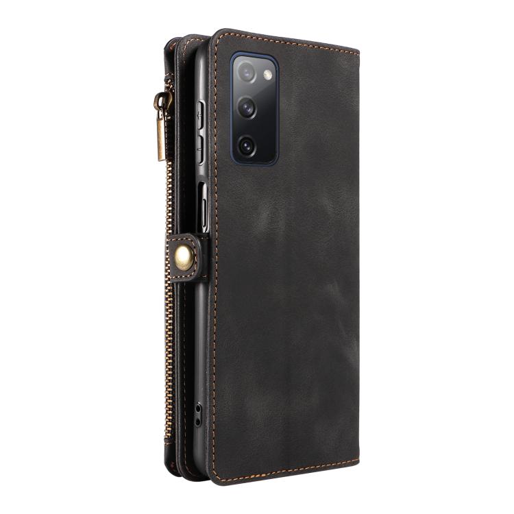 For Samsung Galaxy S20 FE Fantasy Multifunctional Zipper Wallet Leather Phone Case