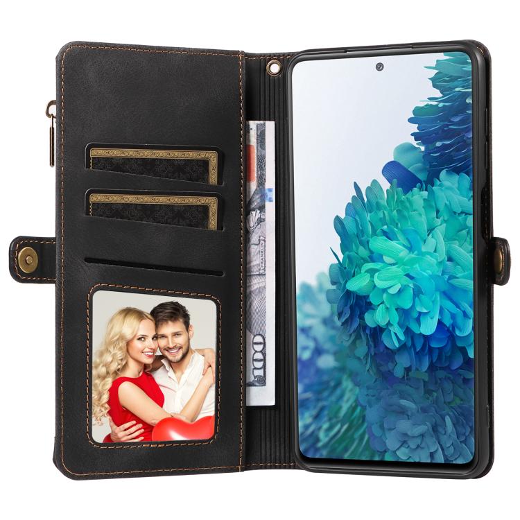 For Samsung Galaxy S20 FE Fantasy Multifunctional Zipper Wallet Leather Phone Case