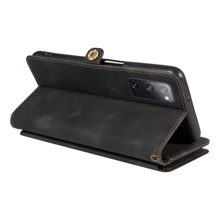 For Samsung Galaxy S20 FE Fantasy Multifunctional Zipper Wallet Leather Phone Case