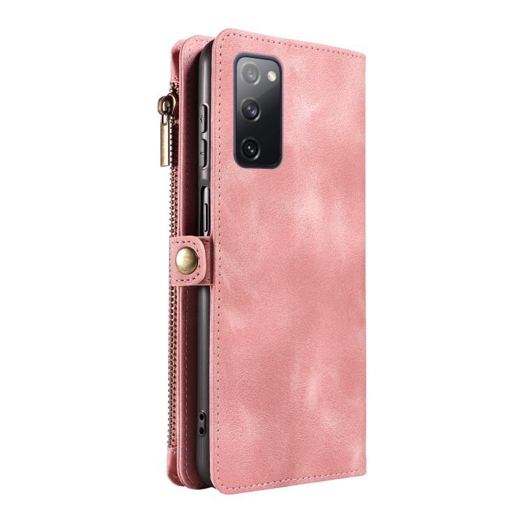 For Samsung Galaxy S20 FE Fantasy Multifunctional Zipper Wallet Leather Phone Case