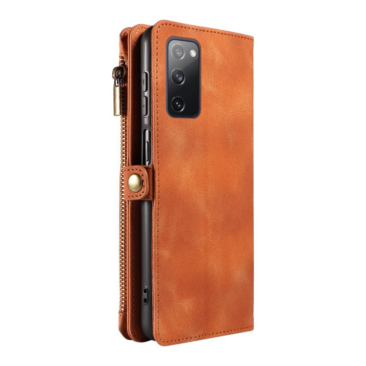 For Samsung Galaxy S20 FE Fantasy Multifunctional Zipper Wallet Leather Phone Case