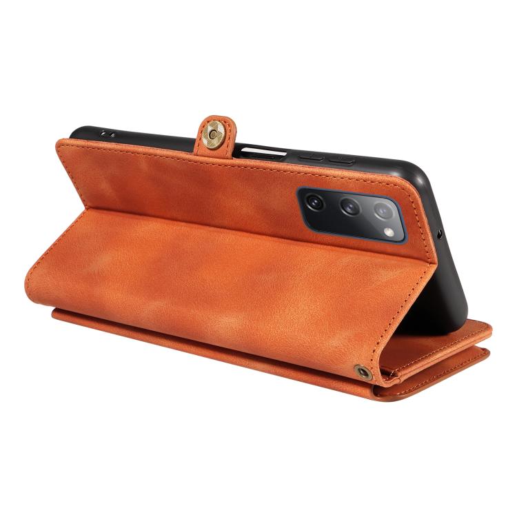 For Samsung Galaxy S20 FE Fantasy Multifunctional Zipper Wallet Leather Phone Case