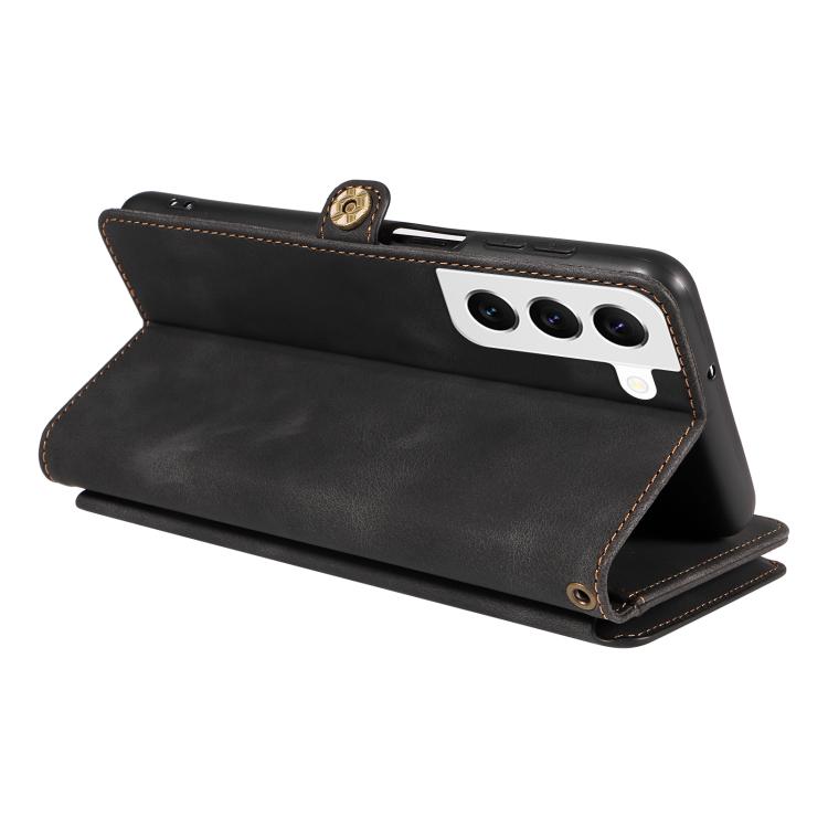 For Samsung Galaxy S22 5G Fantasy Multifunctional Zipper Wallet Leather Phone Case
