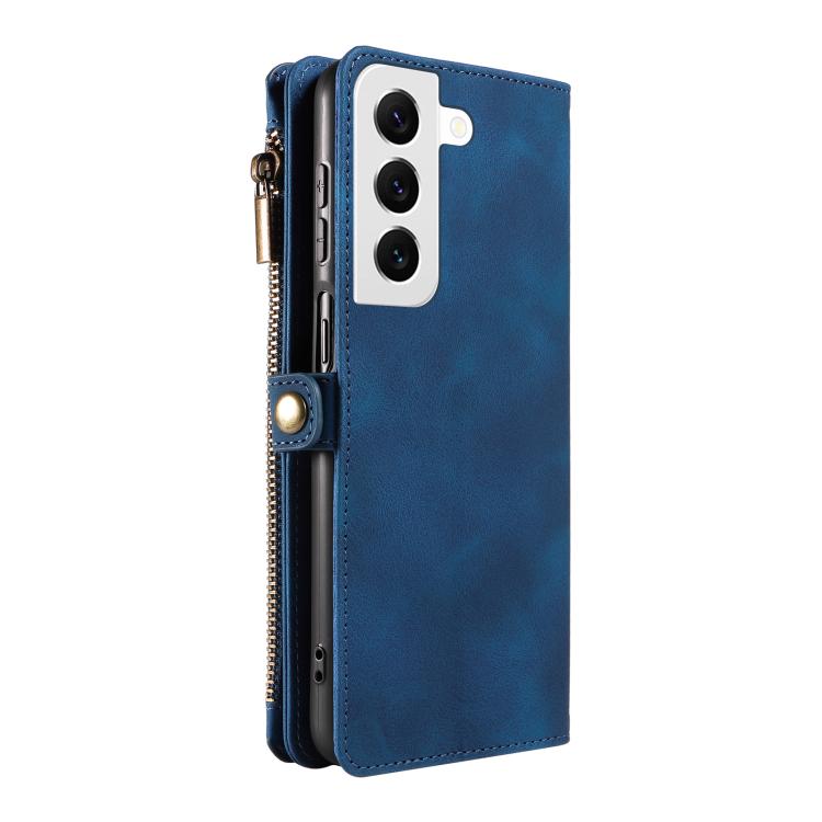For Samsung Galaxy S22 5G Fantasy Multifunctional Zipper Wallet Leather Phone Case