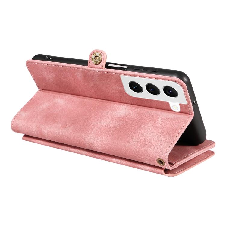 For Samsung Galaxy S22 5G Fantasy Multifunctional Zipper Wallet Leather Phone Case