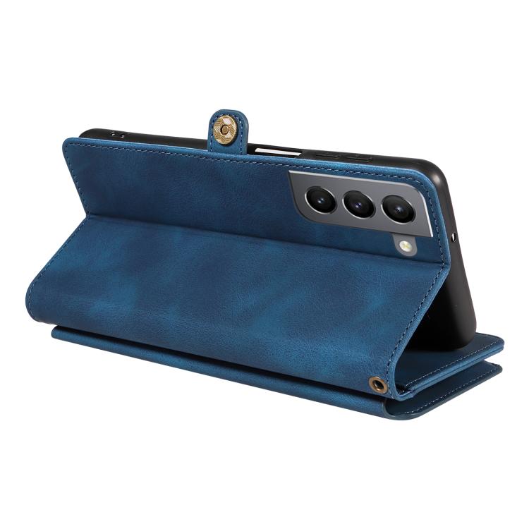 For Samsung Galaxy S21 5G Fantasy Multifunctional Zipper Wallet Leather Phone Case