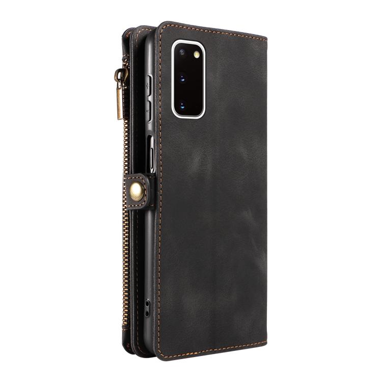 For Samsung Galaxy S20 Fantasy Multifunctional Zipper Wallet Leather Phone Case