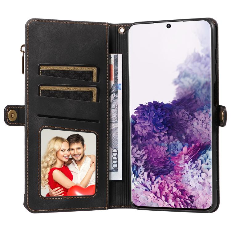 For Samsung Galaxy S20 Fantasy Multifunctional Zipper Wallet Leather Phone Case