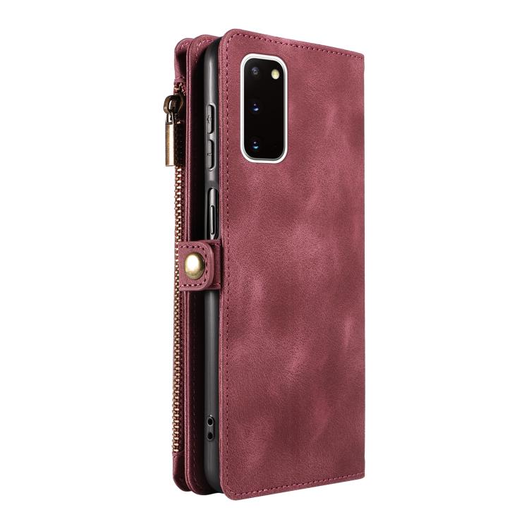 For Samsung Galaxy S20 Fantasy Multifunctional Zipper Wallet Leather Phone Case