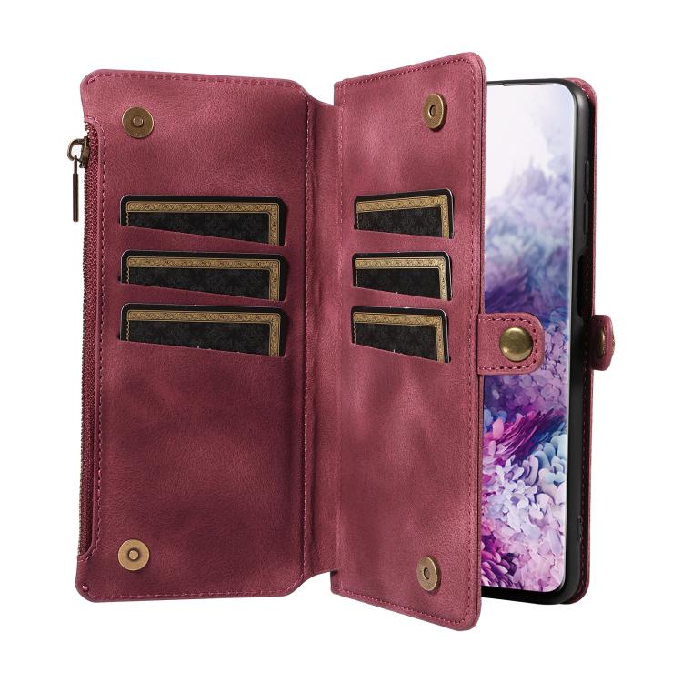 For Samsung Galaxy S20 Fantasy Multifunctional Zipper Wallet Leather Phone Case