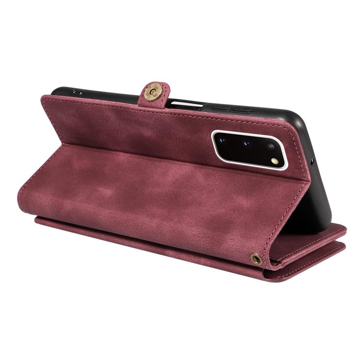 For Samsung Galaxy S20 Fantasy Multifunctional Zipper Wallet Leather Phone Case