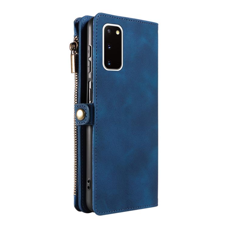 For Samsung Galaxy S20 Fantasy Multifunctional Zipper Wallet Leather Phone Case