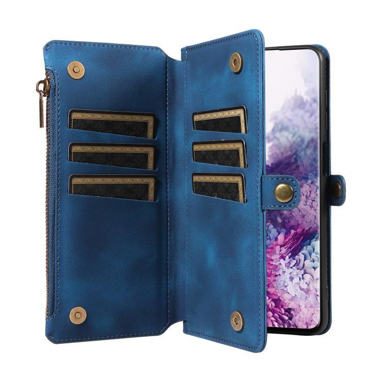 For Samsung Galaxy S20 Fantasy Multifunctional Zipper Wallet Leather Phone Case