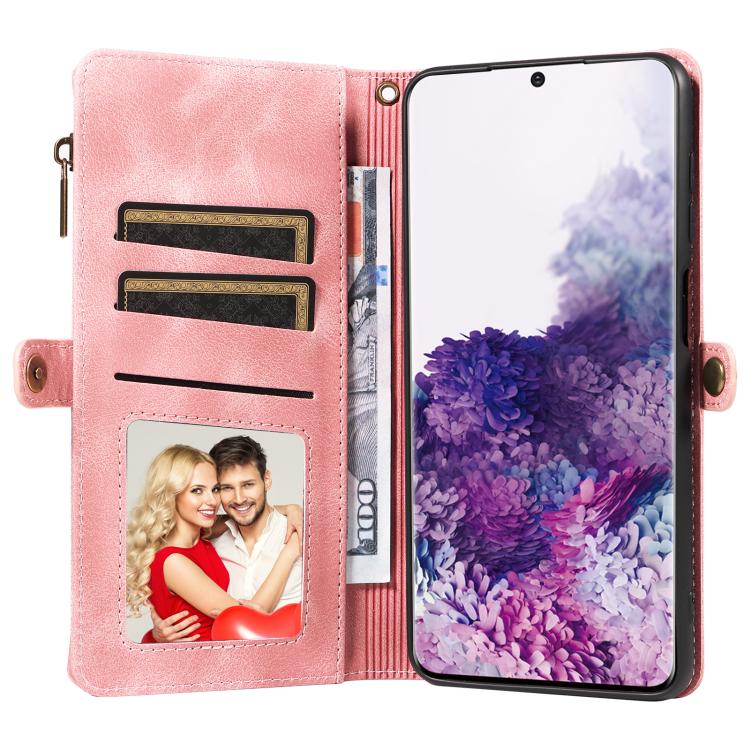 For Samsung Galaxy S20 Fantasy Multifunctional Zipper Wallet Leather Phone Case