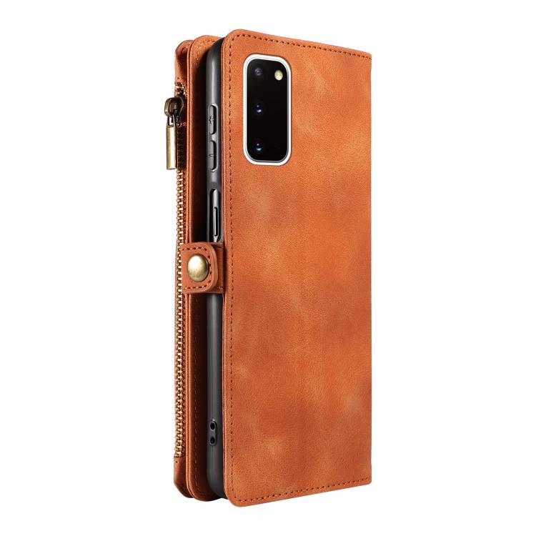 For Samsung Galaxy S20 Fantasy Multifunctional Zipper Wallet Leather Phone Case