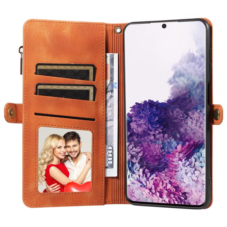 For Samsung Galaxy S20 Fantasy Multifunctional Zipper Wallet Leather Phone Case