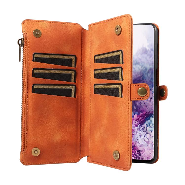 For Samsung Galaxy S20 Fantasy Multifunctional Zipper Wallet Leather Phone Case