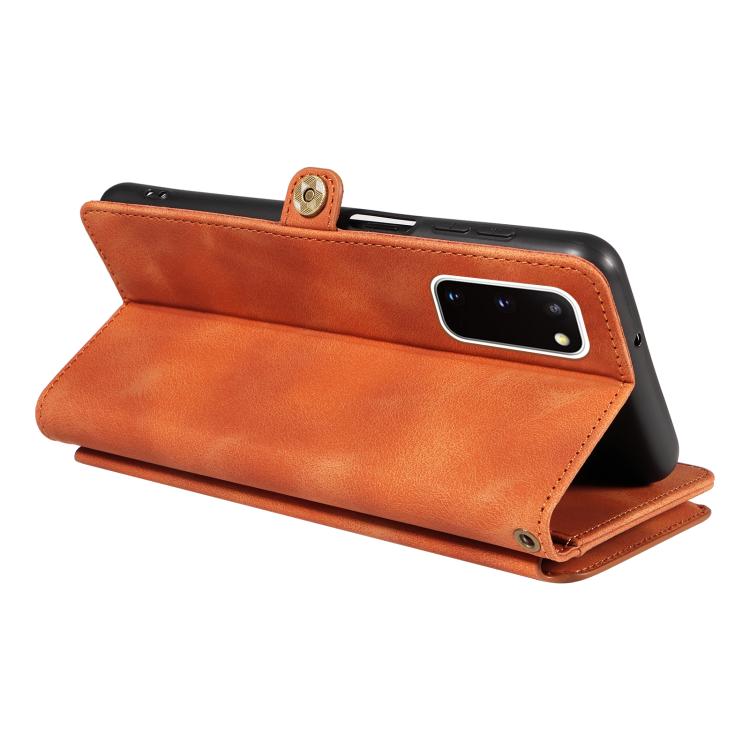 For Samsung Galaxy S20 Fantasy Multifunctional Zipper Wallet Leather Phone Case