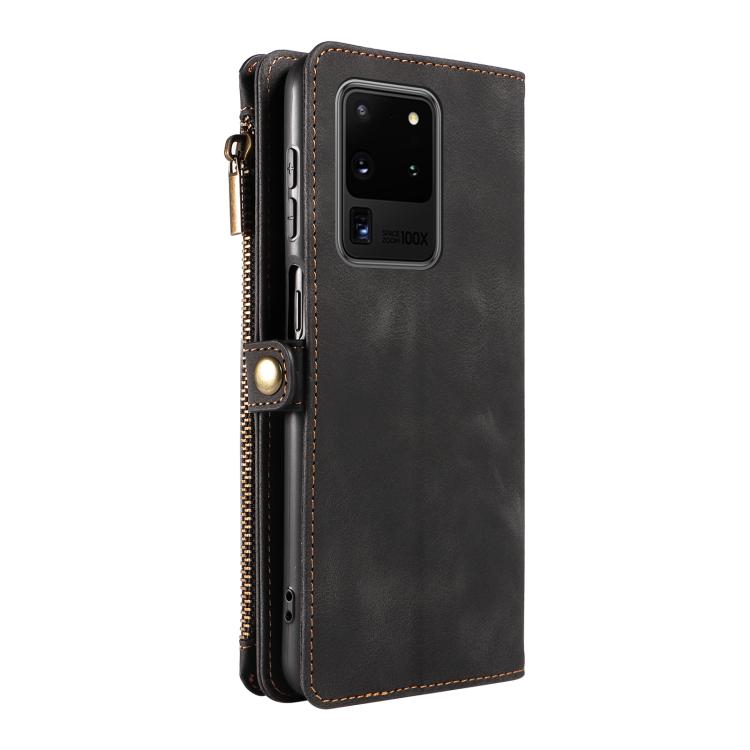 For Samsung Galaxy S20 Ultra Fantasy Multifunctional Zipper Wallet Leather Phone Case