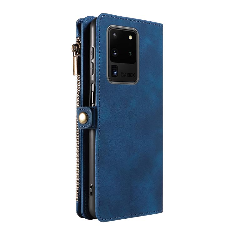 For Samsung Galaxy S20 Ultra Fantasy Multifunctional Zipper Wallet Leather Phone Case