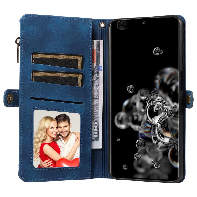 For Samsung Galaxy S20 Ultra Fantasy Multifunctional Zipper Wallet Leather Phone Case