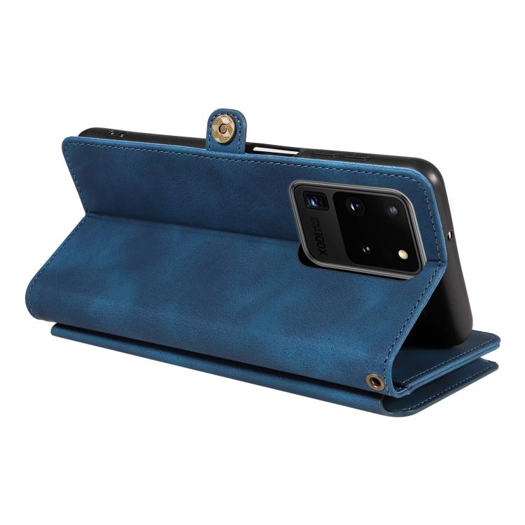 For Samsung Galaxy S20 Ultra Fantasy Multifunctional Zipper Wallet Leather Phone Case