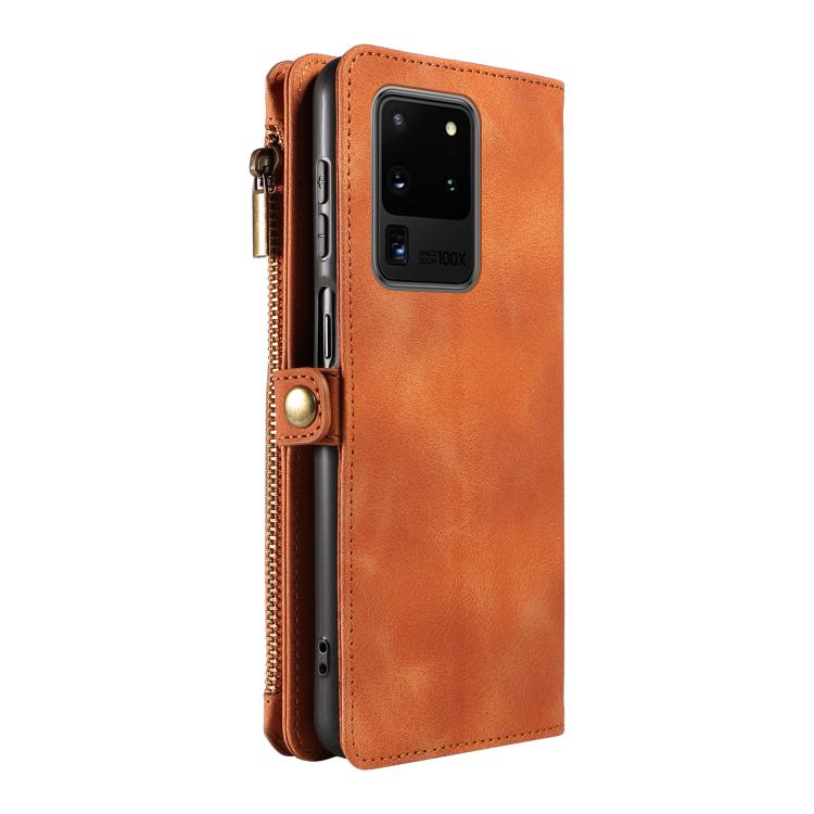For Samsung Galaxy S20 Ultra Fantasy Multifunctional Zipper Wallet Leather Phone Case