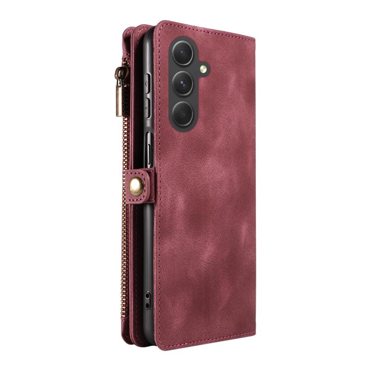 For Samsung Galaxy A54 Fantasy Multifunctional Zipper Wallet Leather Phone Case