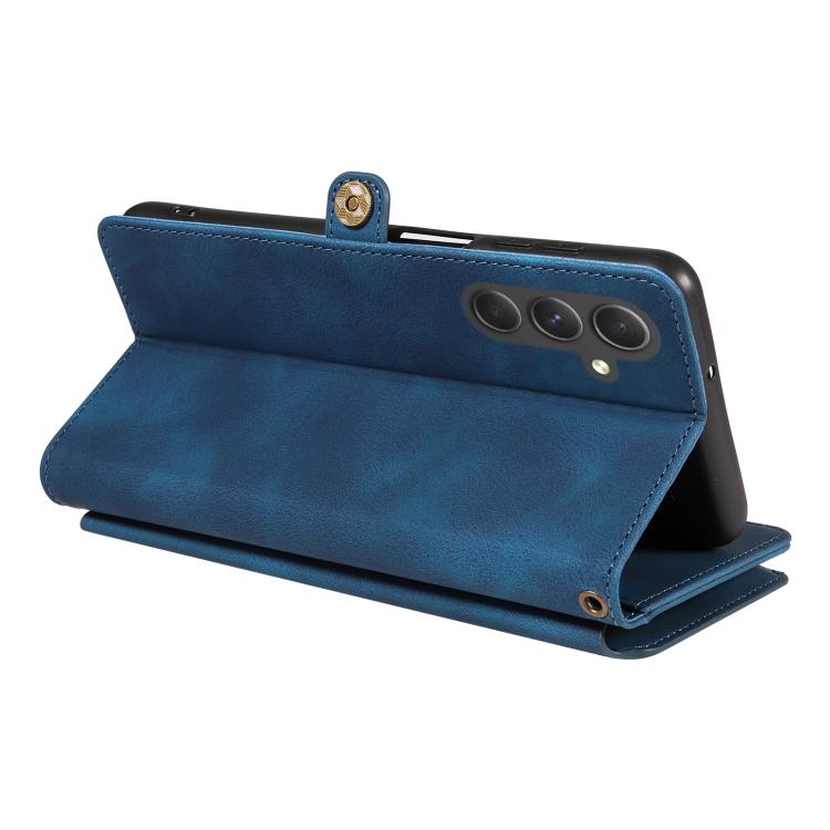 For Samsung Galaxy A54 Fantasy Multifunctional Zipper Wallet Leather Phone Case
