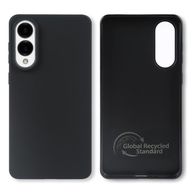 For Samsung Galaxy S25 Edge 5G RCS Single-sided Frosted TPU Phone Case - Black