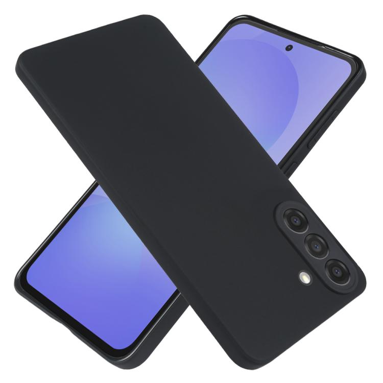 For Samsung Galaxy A36 5G RCS Single-sided Frosted TPU Phone Case - Black
