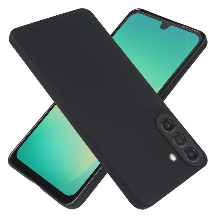 For Samsung Galaxy A26 5G RCS Single-sided Frosted TPU Phone Case - Black