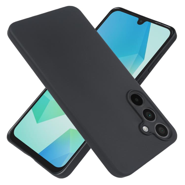 For Samsung Galaxy A16 5G RCS Single-sided Frosted TPU Phone Case - Black