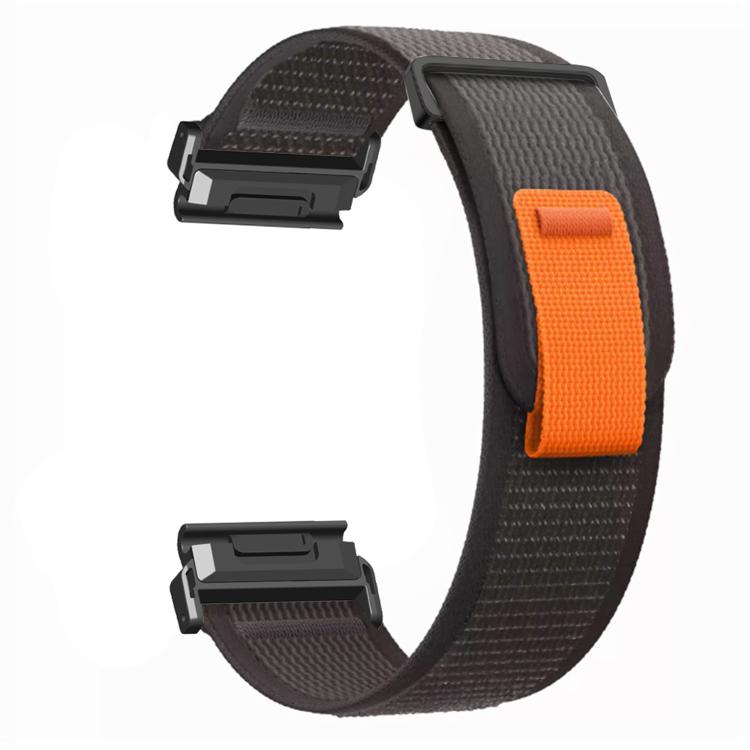 For Gamin 22mm Titanite Quick Release Loop Nylon Watch Band