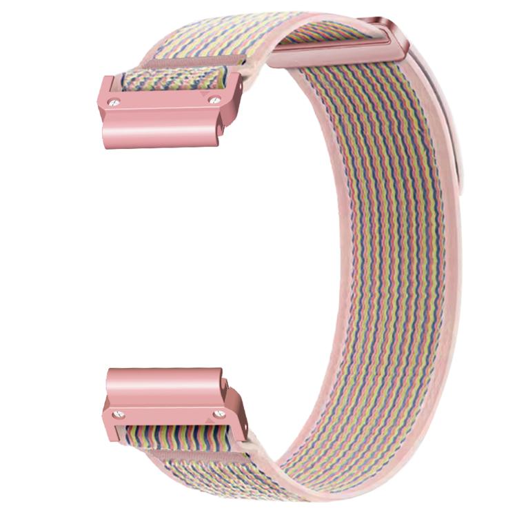 For Gamin 26mm Titanite Quick Release Loop Nylon Watch Band