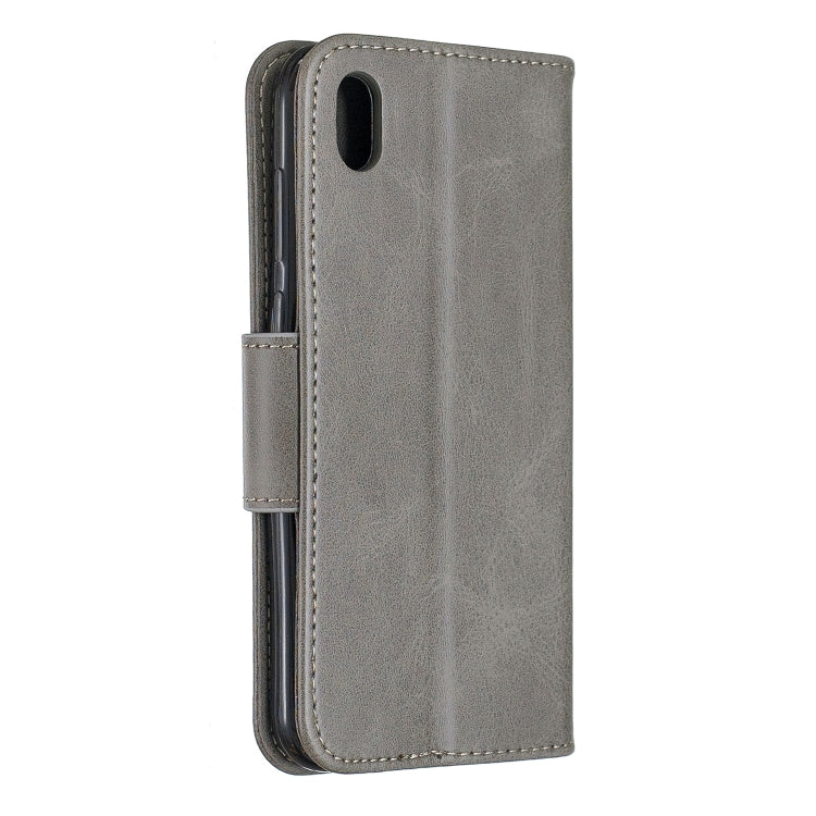 Retro Lambskin Texture Pure Color Horizontal Flip PU Leather Case for Huawei Y5 2019 & Honor 8s, with Holder & Card Slots & Wallet & Lanyard