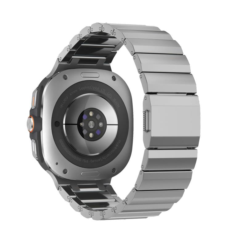 For Samsung Galaxy Watch Ultra 47mm / Ultra 2025 One Bead Titanium Metal Watch Band