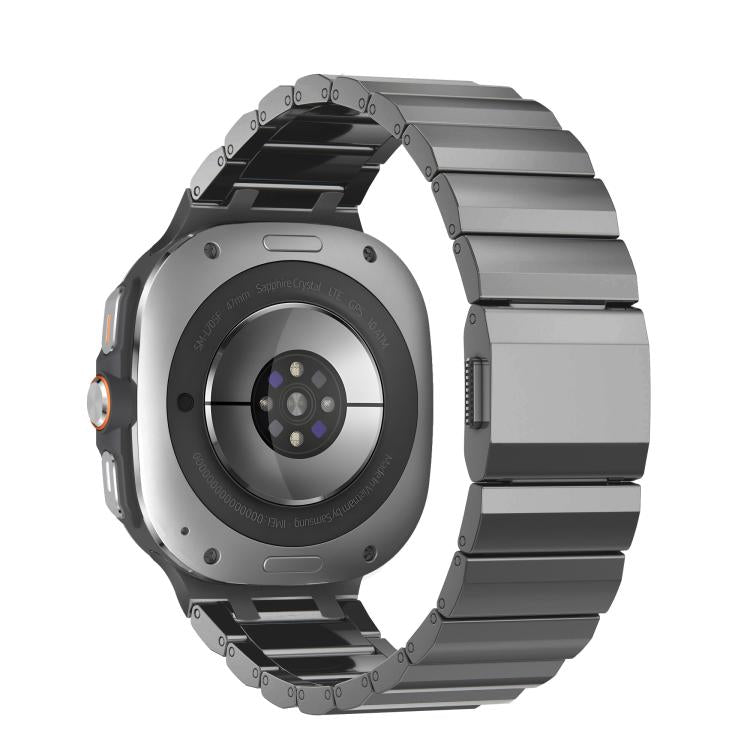 For Samsung Galaxy Watch Ultra 47mm / Ultra 2025 One Bead Titanium Metal Watch Band