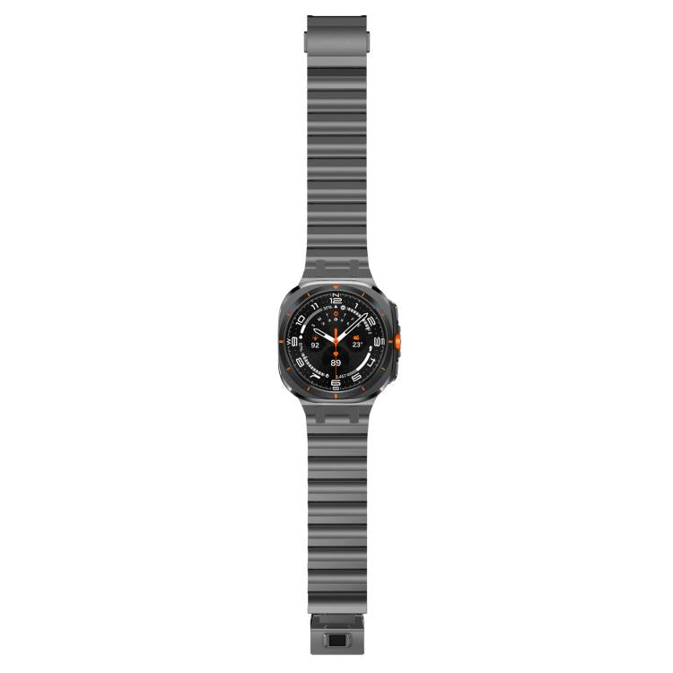 For Samsung Galaxy Watch Ultra 47mm / Ultra 2025 One Bead Titanium Metal Watch Band
