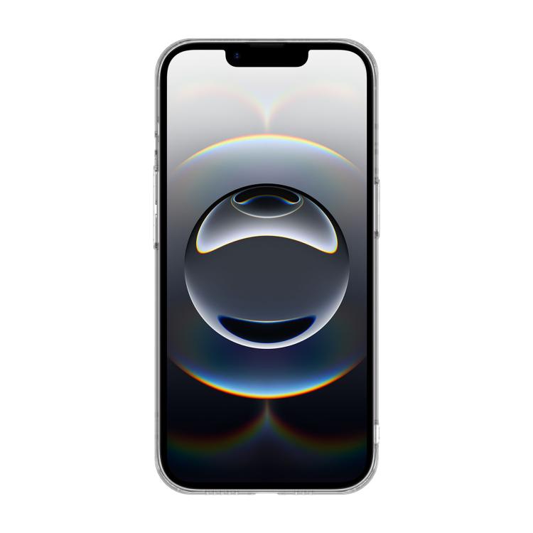 For iPhone 14 Kalebol 1.5mm Thickened Rounded Corner Transparency TPU Phone Case