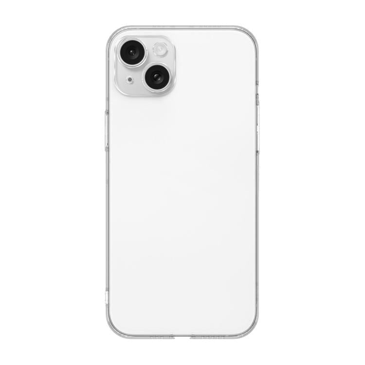 For iPhone 15 Plus Kalebol 1.5mm Thickened Rounded Corner Transparency TPU Phone Case